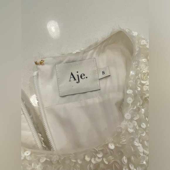 Aje Mirage Sequin-Embroidered Minidress - Picture 9 of 9